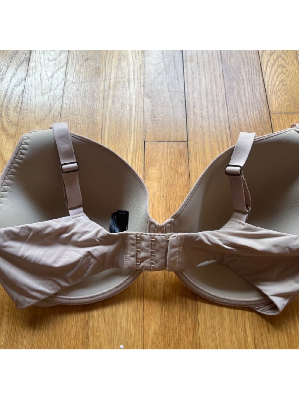 Natori Size 34DDD Beige Cafe Pure Luxe Full Fit Underwired Push Up Bra 732080 - Picture 11 of 13